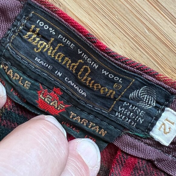 Vintage tartan pants - Picture 3 of 4